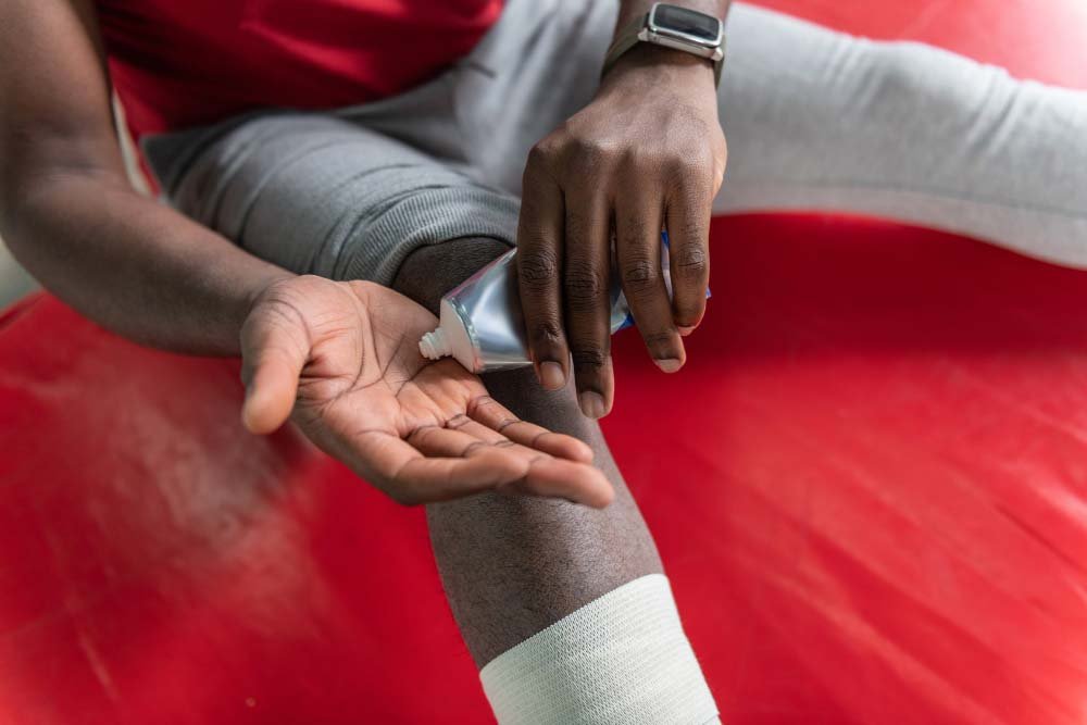 CBD post entrenamiento crema